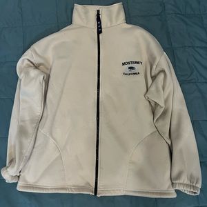 Monterey Zip up Crewneck